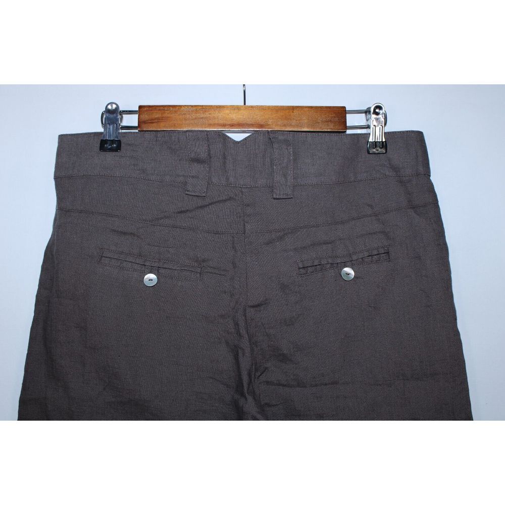NWT Brora Women's Size 10 Mole‎ 100% Linen Pants - Picture 5 of 9
